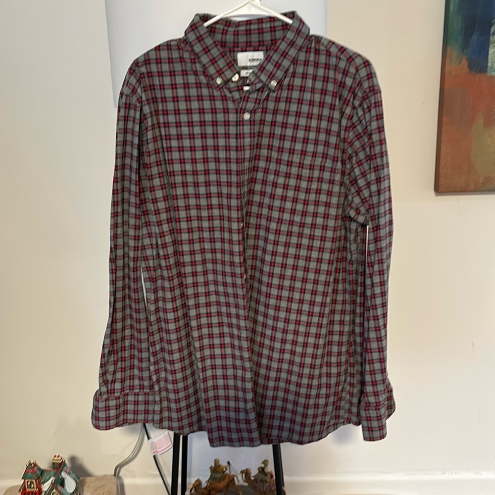 Sonoma, L, modern fit men’s button down shirt